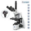 Euromex bScope 40X-1000X Trinocular Compound Microscope w/ 5MP USB 2 Digital Camera & Plan IOS Objectives BS1153-PLI-5M